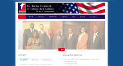 Desktop Screenshot of amchamghana.org